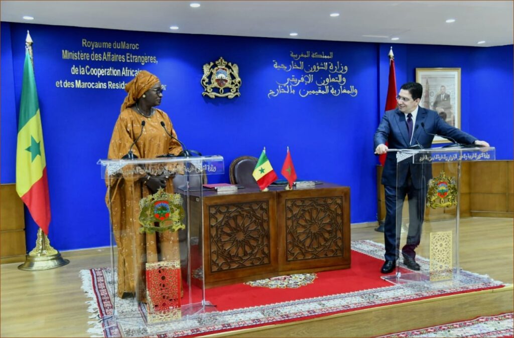 Bourita accueille la ministre sénégalaise des Affaires Étrangères