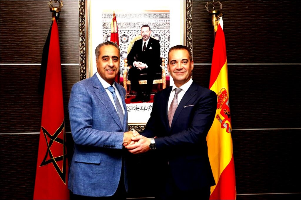 Hammouchi accueille le Directeur général des Renseignements espagnols.