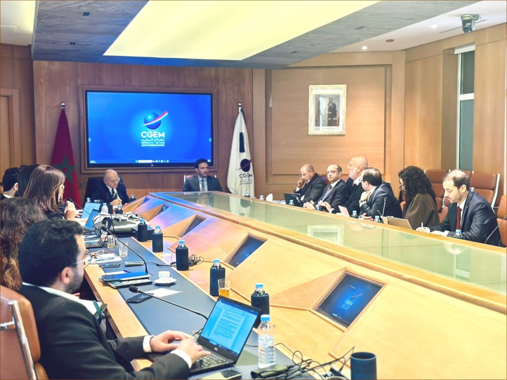 La CGEM dialogue avec le FMI sur les enjeux du secteur privé.